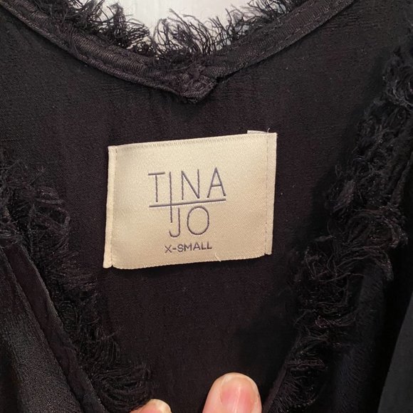 Perfect, everyday black tank top by Tina Jo - Picture 2 of 4